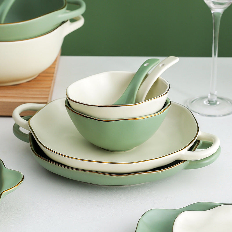 Irregular Coarse European Style Dinnerware
