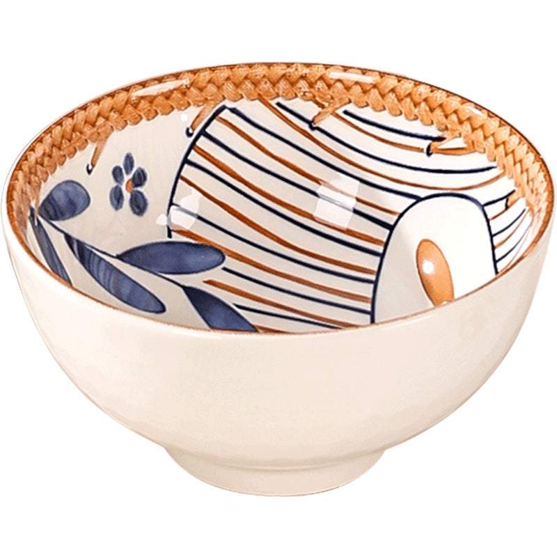 Specifications β 6-Piece Dinnerware Set Includes: π 4 Ceramic Bowls (4.5 Inch) β Perfect for rice, soup, or desserts π½οΈ 2 Round Ceramic Plates β Ideal for side dishes or small servings