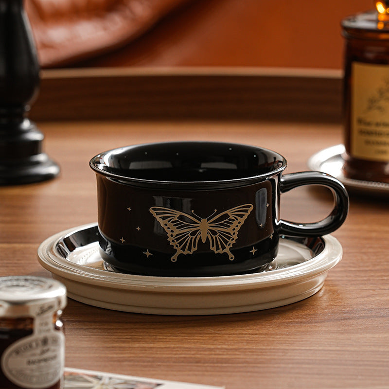 Charming Retro Butterfly 250ml Mug