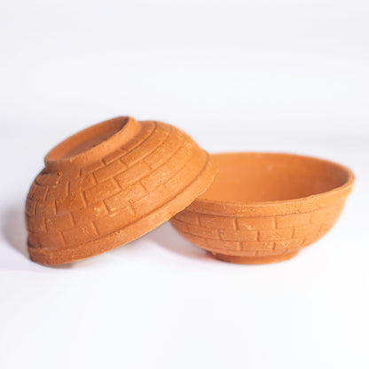 60Ml Disposable Clay Bowl/Katori | Ecofriendly | Pack of 24pcs