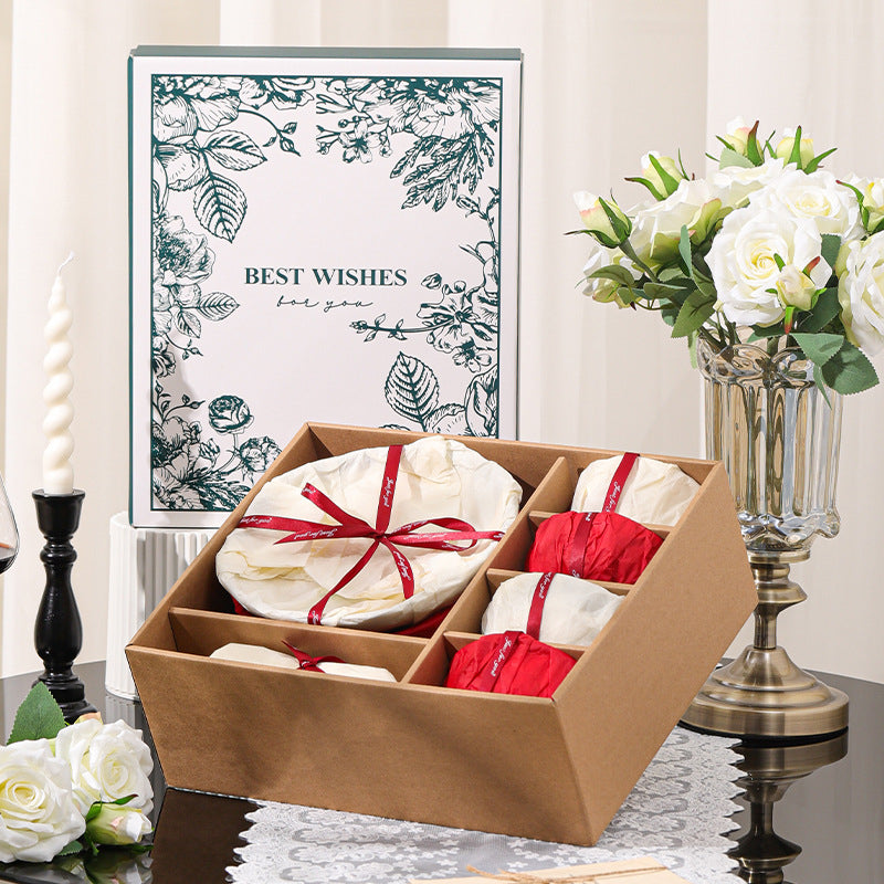 European Retro Ceramic Bowl Gift Set