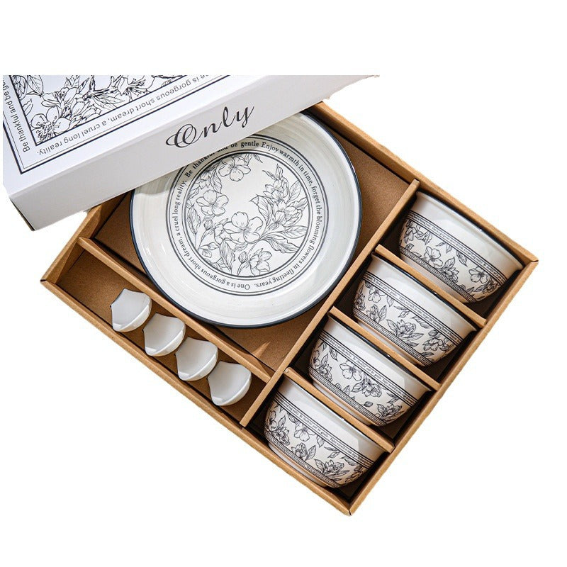 Nordic Style Porcelain Bowl Gift Set