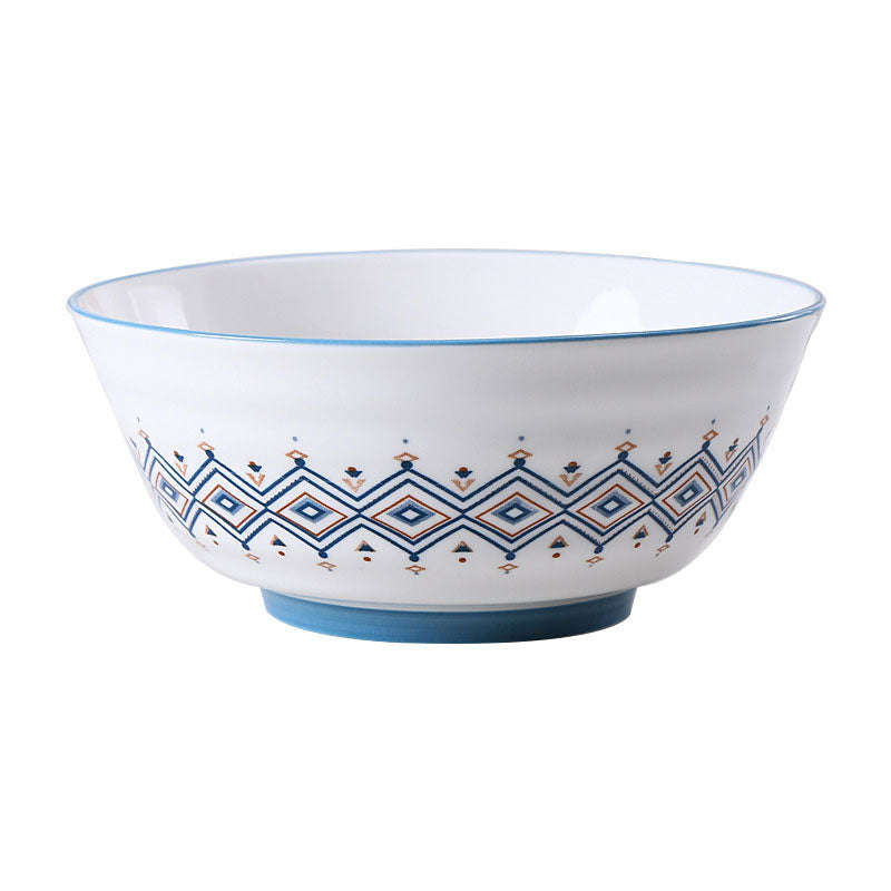 Japanese Bohemian Ceramic Dinnerware 32pcs