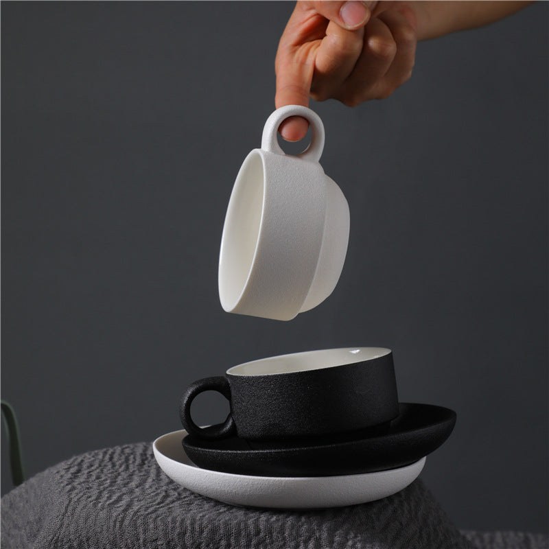 Sleek Modern Ceramic Espresso Cup