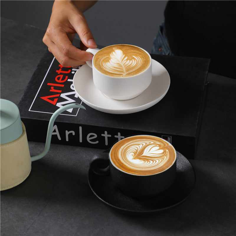 Sleek Modern Ceramic Espresso Cup