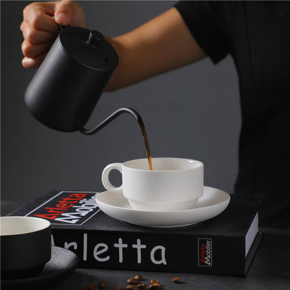 Sleek Modern Ceramic Espresso Cup