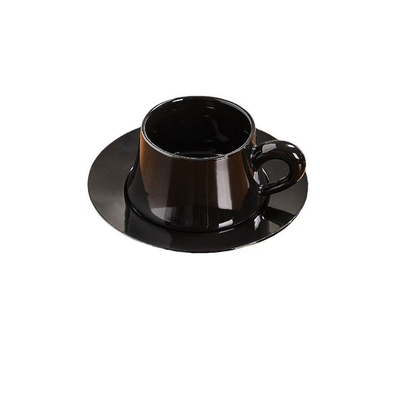 Round Porcelain Coffee Cup with Classic Design 280ml