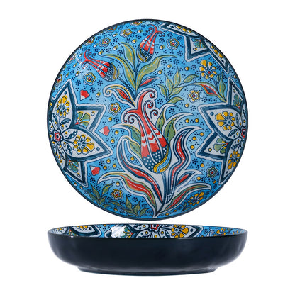 Modern Bohemia – Contemporary Ceramic Dinner Set with Artistic Flair